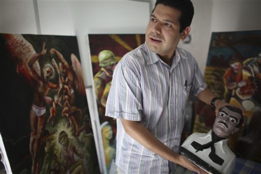 Mexican artists confront violence with song, brush